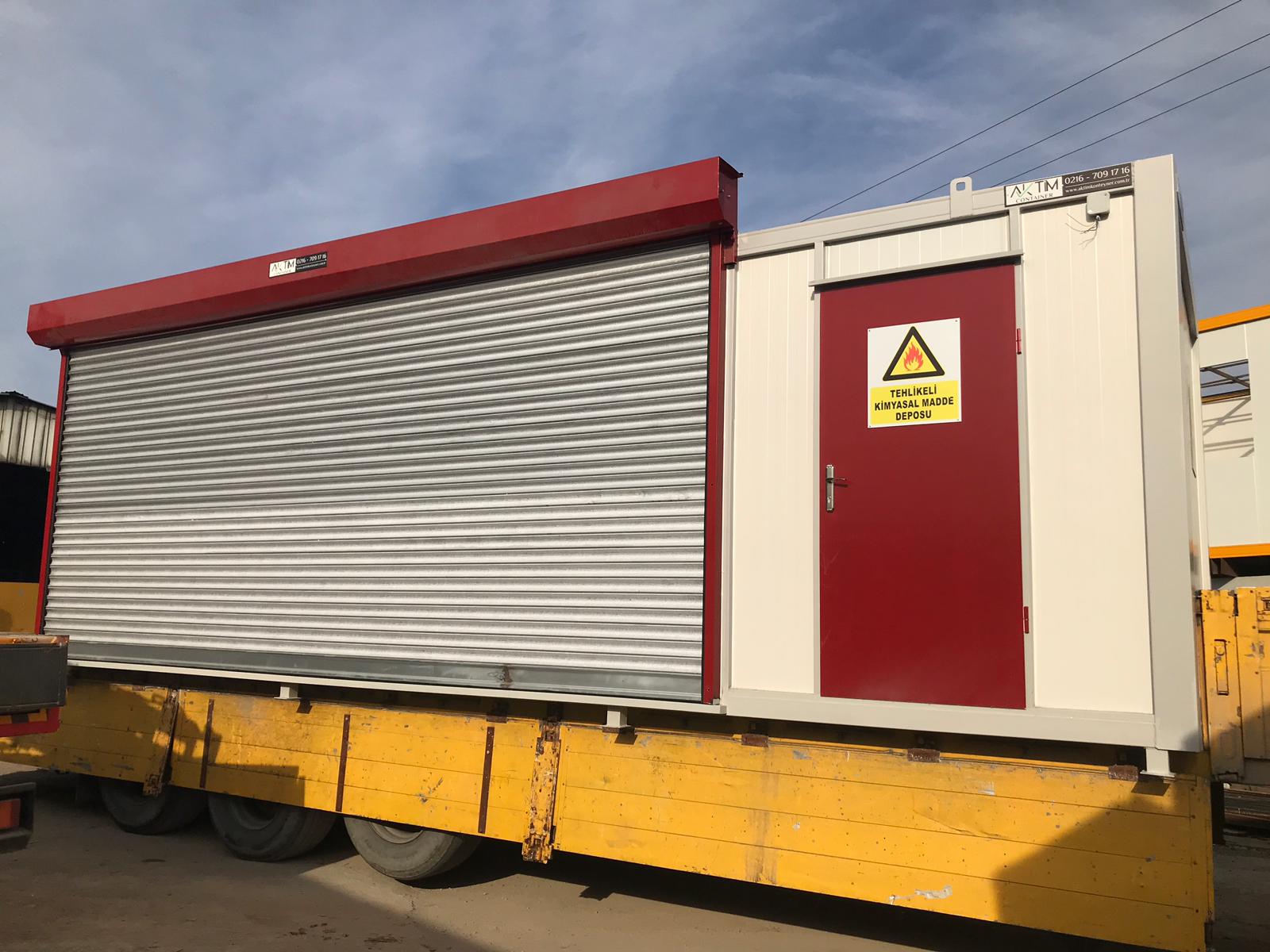 Tehlikeli Atık Konteyner